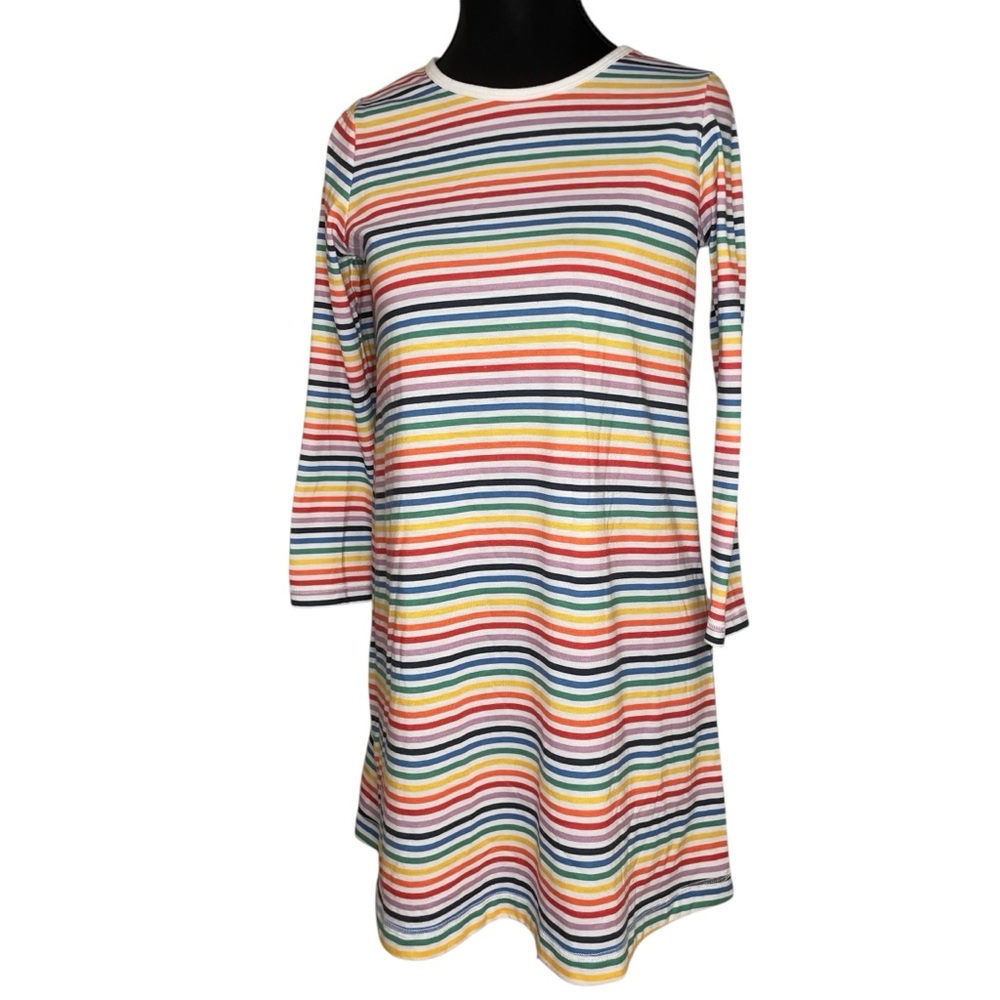 Primary Multicolor Striped nightgown size 12 FREE SHIPPING